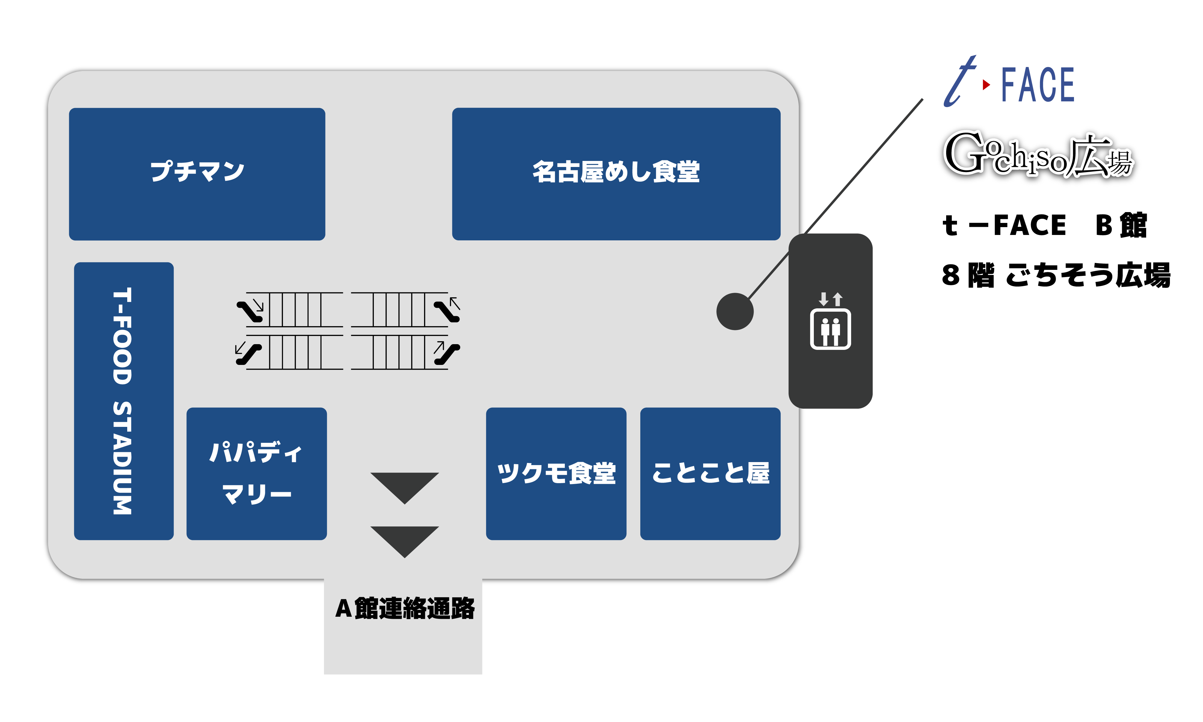 ごちそうダイニング地図