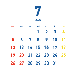 2026年7月